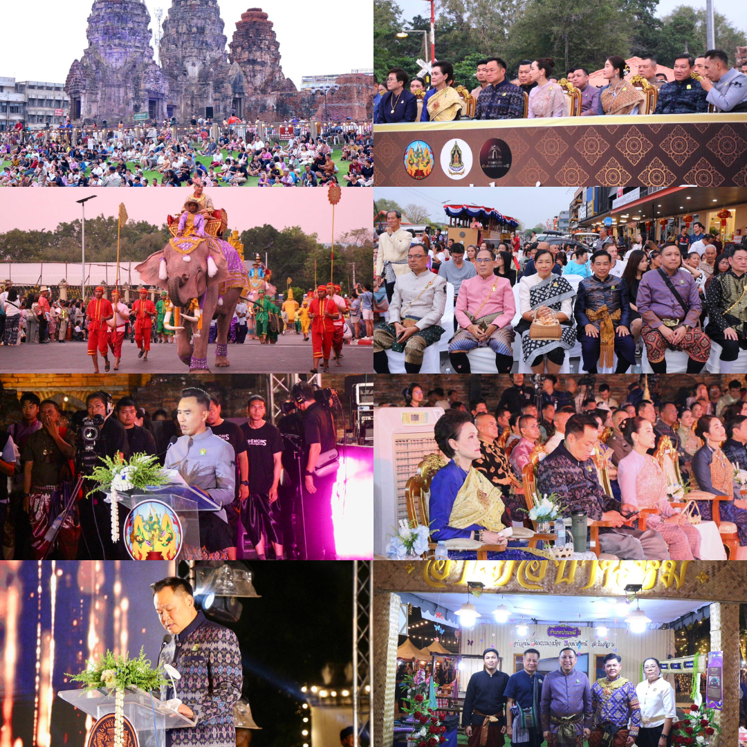 นายกรัฐมนตรีและภริยาสวมชุดไทย เปิดงาน “แผ่นดินสมเด็จพระนารายณ์มหาราช” ครั้งที่ 38 ประจำปี 2569
