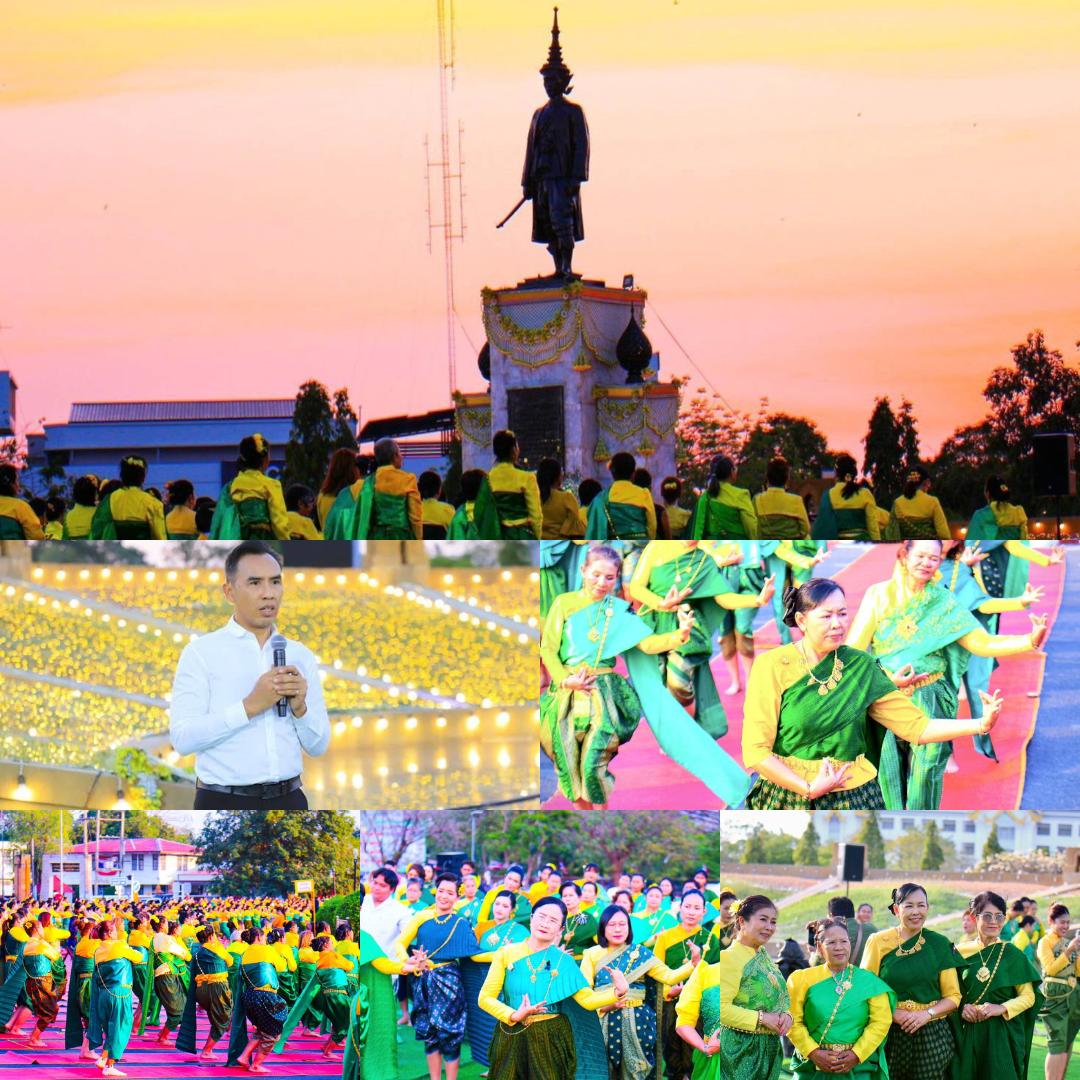 ผู้ว่าราชการจังหวัดลพบุรี เยี่ยมชมให้กำลังใจนางรำในการ ซ้อมรำถวายสมเด็จพระนารายณ์มหาราช ประจำปี 2569