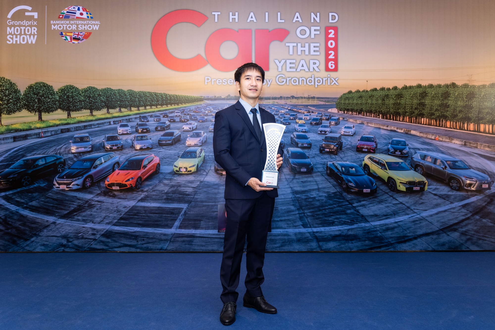 บริดจสโตน คว้ารางวัล “BEST SELLING TYRE โดยกรังด์ปรีซ์” 28 ปีซ้อน จากเวที CAR & BIKE OF THE YEAR 2026 ตอกย้ำความเป็นผู้นำในตลาดยางรถยนต์ไทย