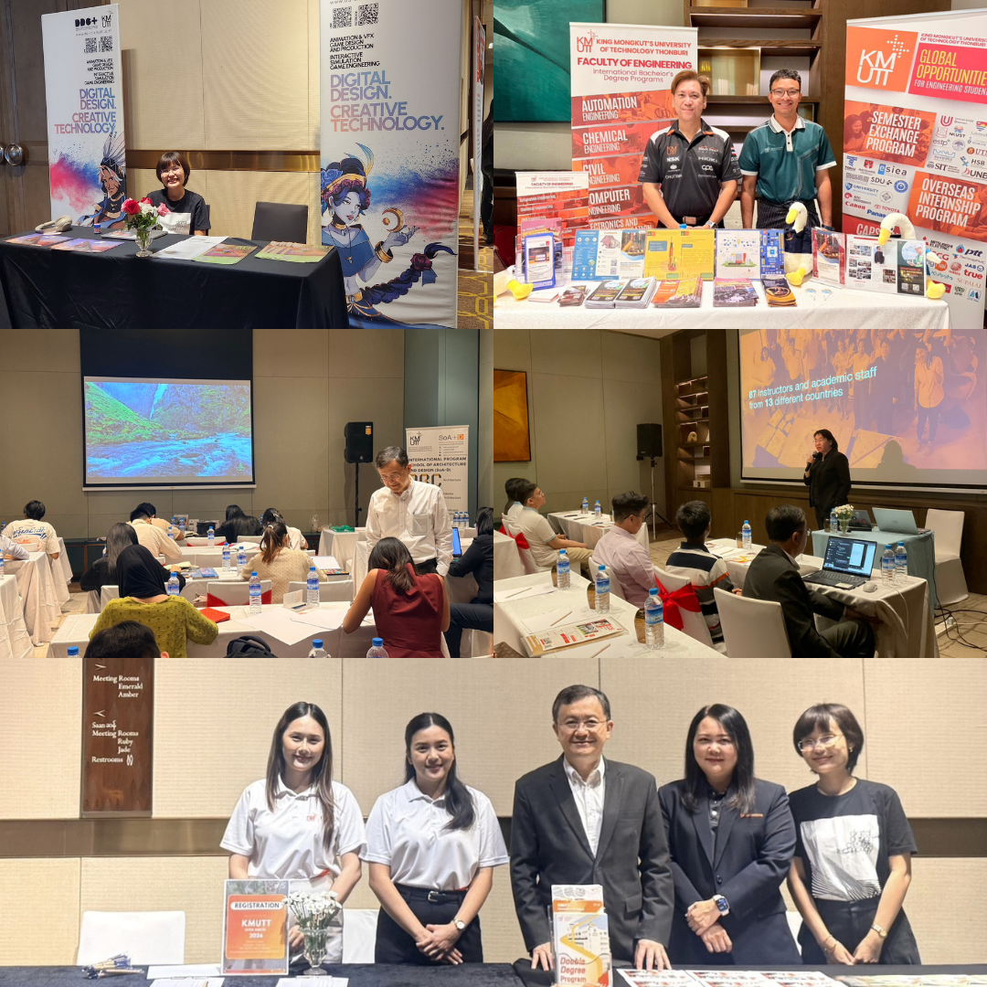 มจธ. ยกระดับการศึกษาระดับภูมิภาค จัดงาน Open House ใจกลางย่างกุ้ง ดึงดูดเยาวชนเมียนมาสู่เส้นทางนวัตกรรมระดับโลก