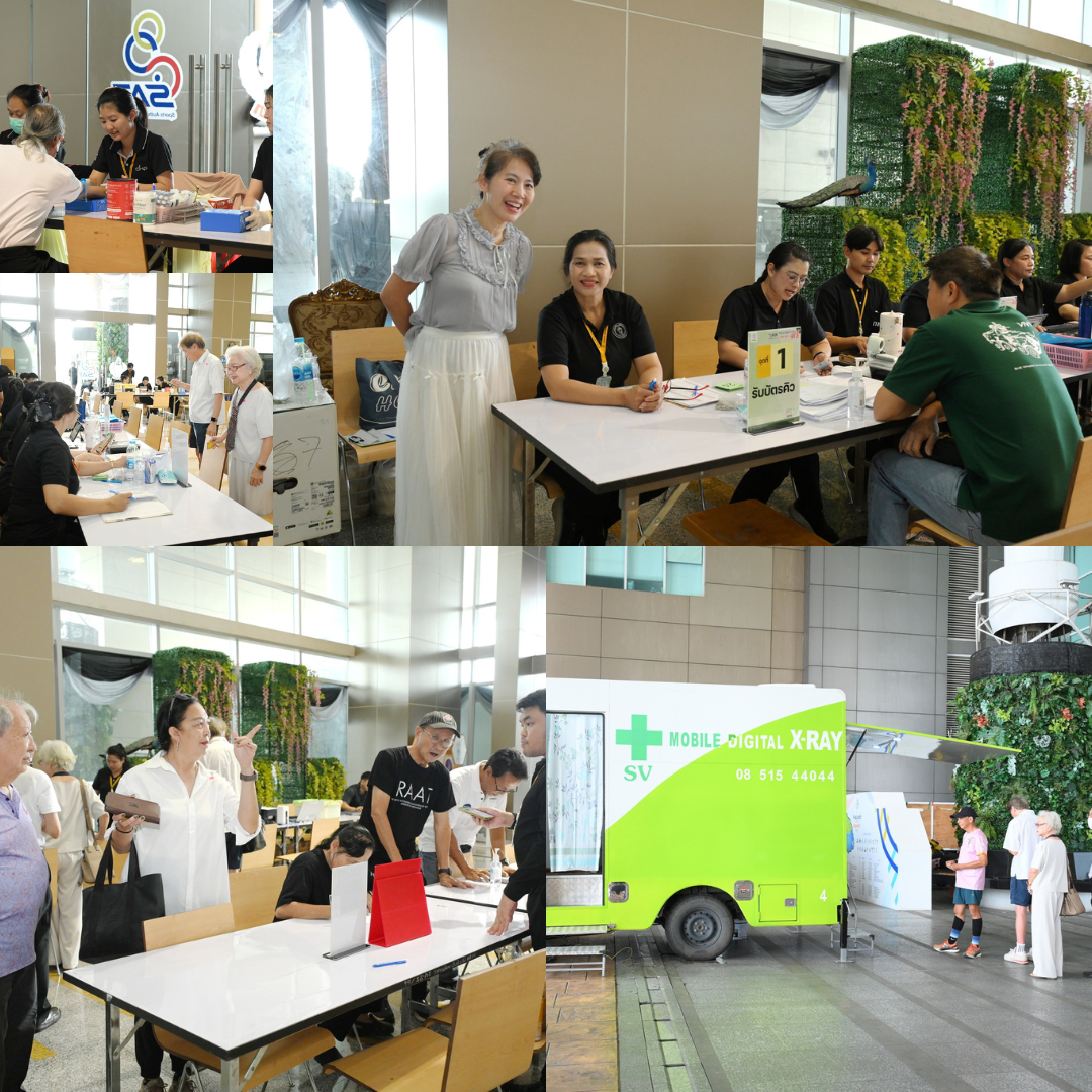 รพ.เจริญกรุงประชารักษ์ รุกหนักตรวจสุขภาพเชิงป้องกัน ออกหน่วย “BKK Wellness Clinic” ณ การกีฬาแห่งประเทศไทย มุ่งสร้างคุณภาพชีวิตที่ดีให้ชาวกรุงเทพฯ