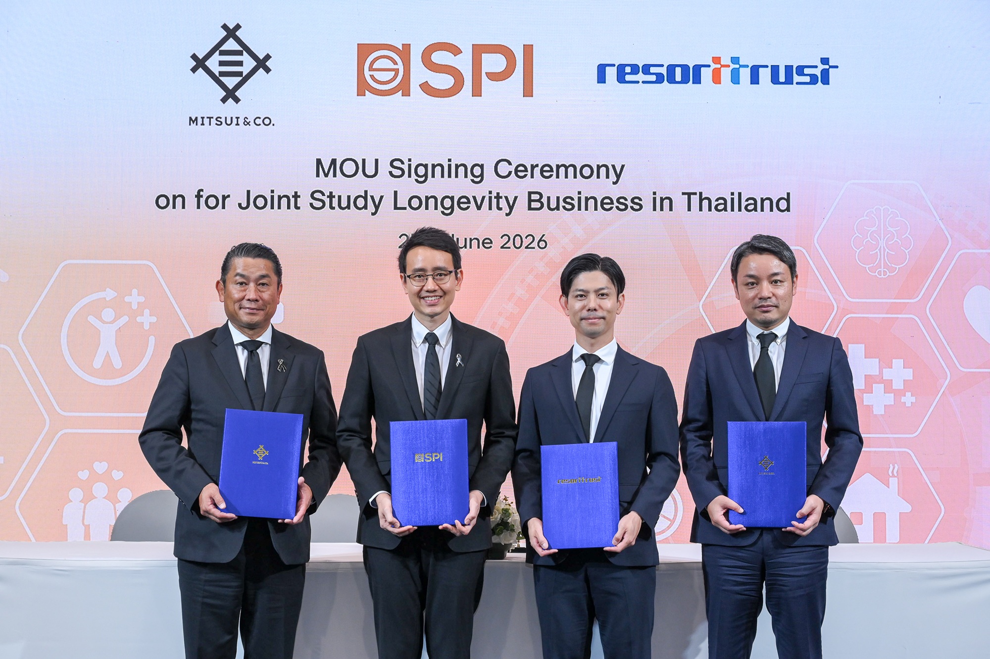 “SPI – Resorttrust – Mitsui” เตรียมบุกตลาดผลิตภัณฑ์เสริมอาหาร – ที่อยู่อาศัยผู้สูงอายุ ตอบรับเมกะเทรนด์สังคมสูงวัย